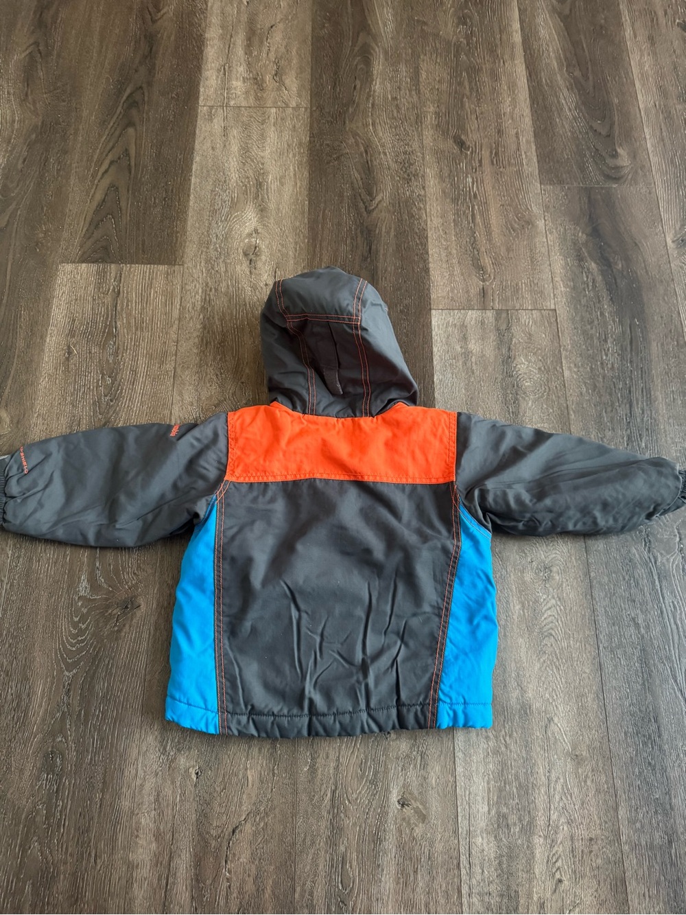 Columbia Children's Blue & Orange Winter Jacket and Snow Bib Set Size 3T - Picture 4 of 16